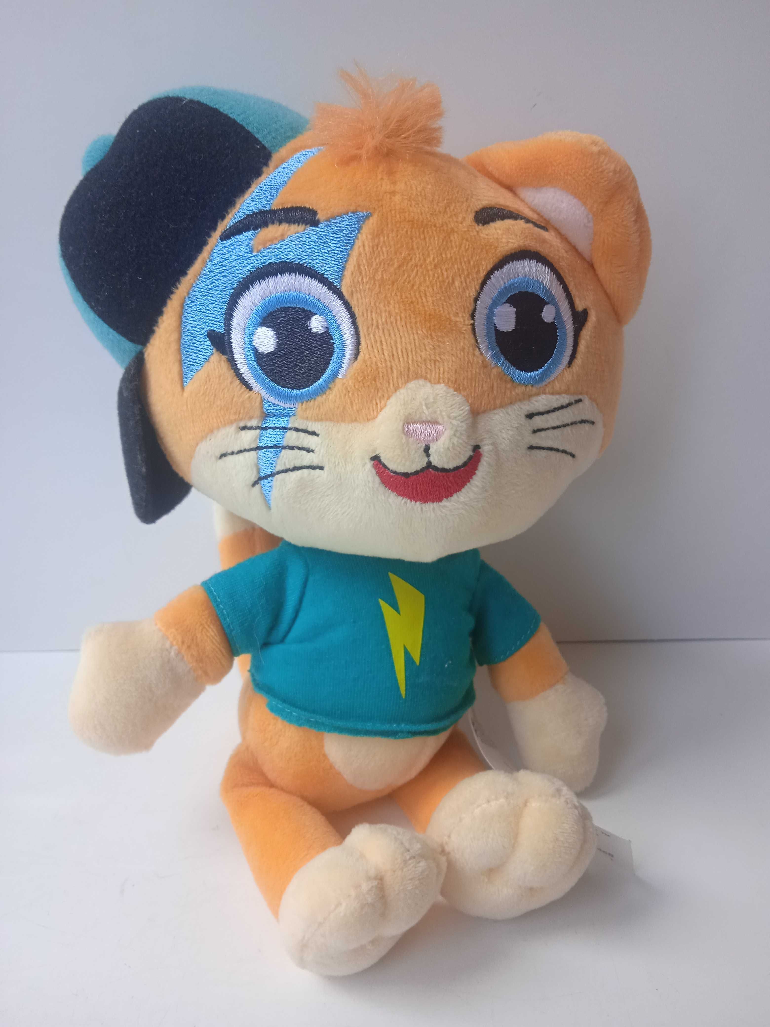 SMOBY TOYS оригинална музикална плюшена играчка Коте - произв. Франция