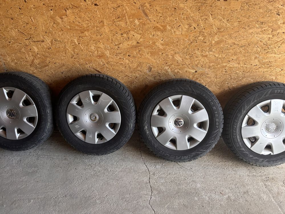 Set roți iarna si set roti vara VW Polo 9N
