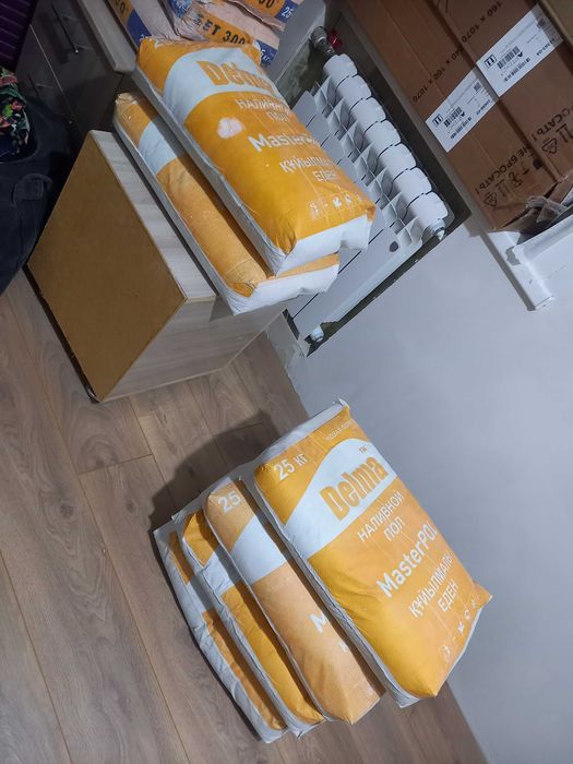 Наливной пол Delma 6 мешков