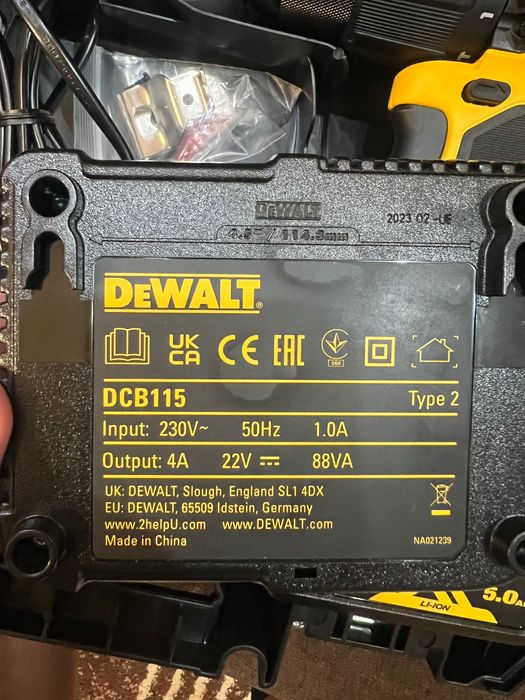 Акумулаторен ударен винтоверт DeWALT DCD709, 18 V
