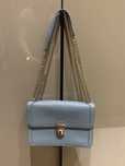 Намалена! Светло синя кожена чанта Furla Metropolos - отлична