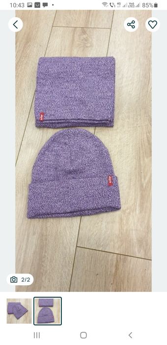 Set caciula + fular Levis