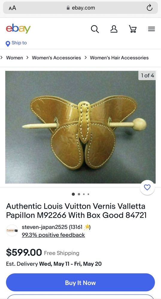 Louis Vuitton  Vernis Valletta - автентичен