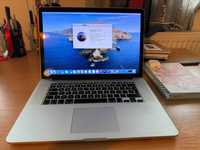 Apple Macbook Pro Retina, 15 inch, i7 2,3 GHz Quad-Core, SSD