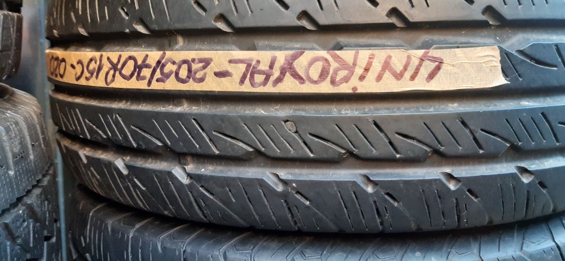 2 anvelope 205/70r15c marca Uniroyal dot 2020