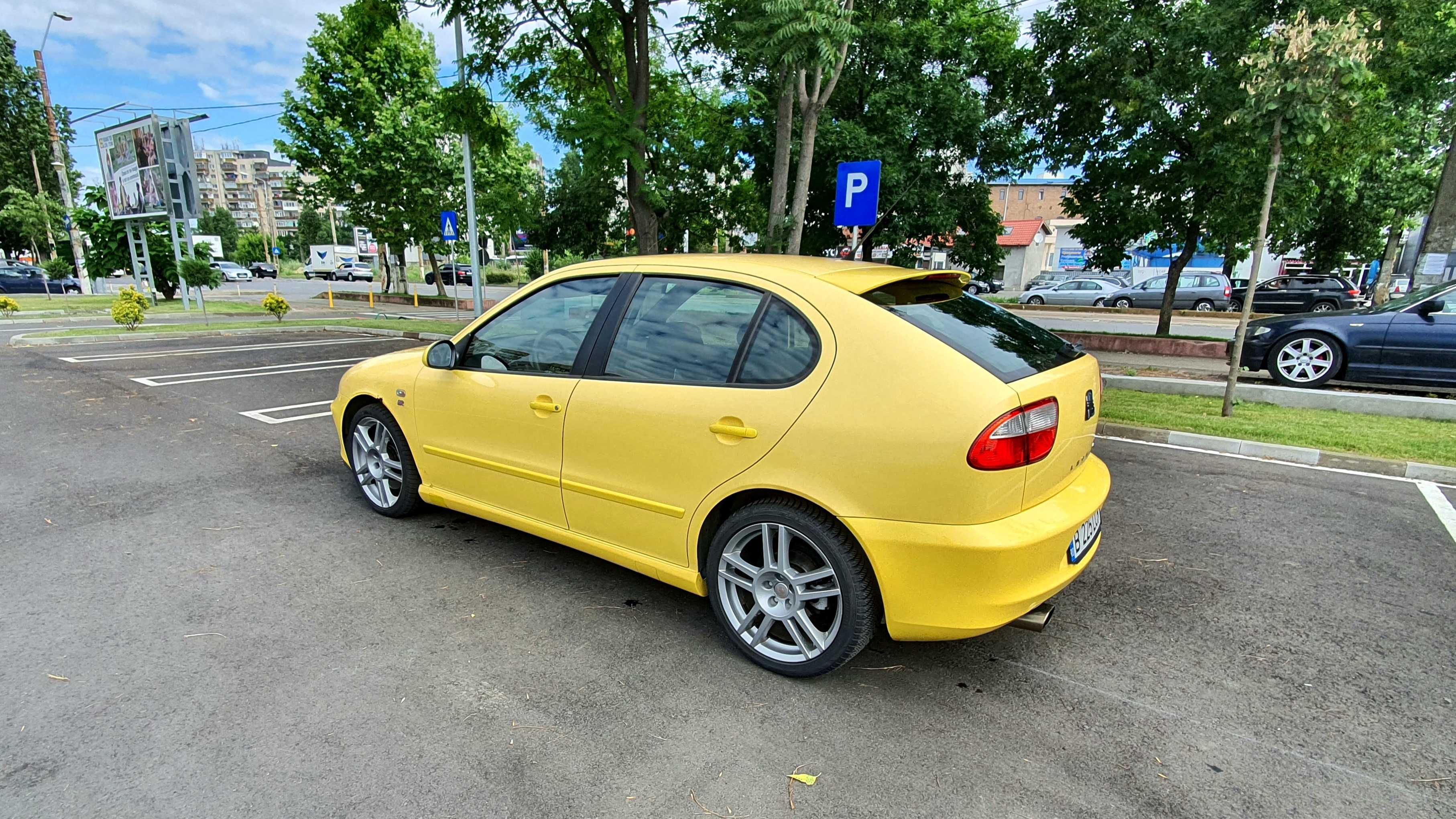 Seat Leon Cupra R cod BAM 225 cp, 1.8 Turbo, unic proprietar RO