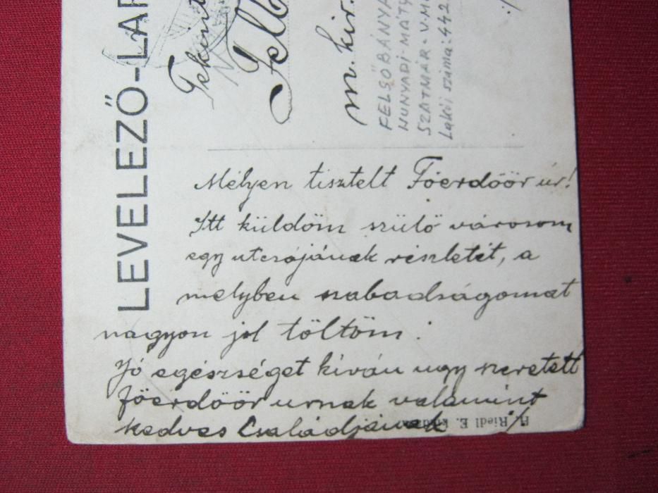 Ilustrata veche/Carte Postala/FELSO-BANYA(BAIA SPRIE),1905.