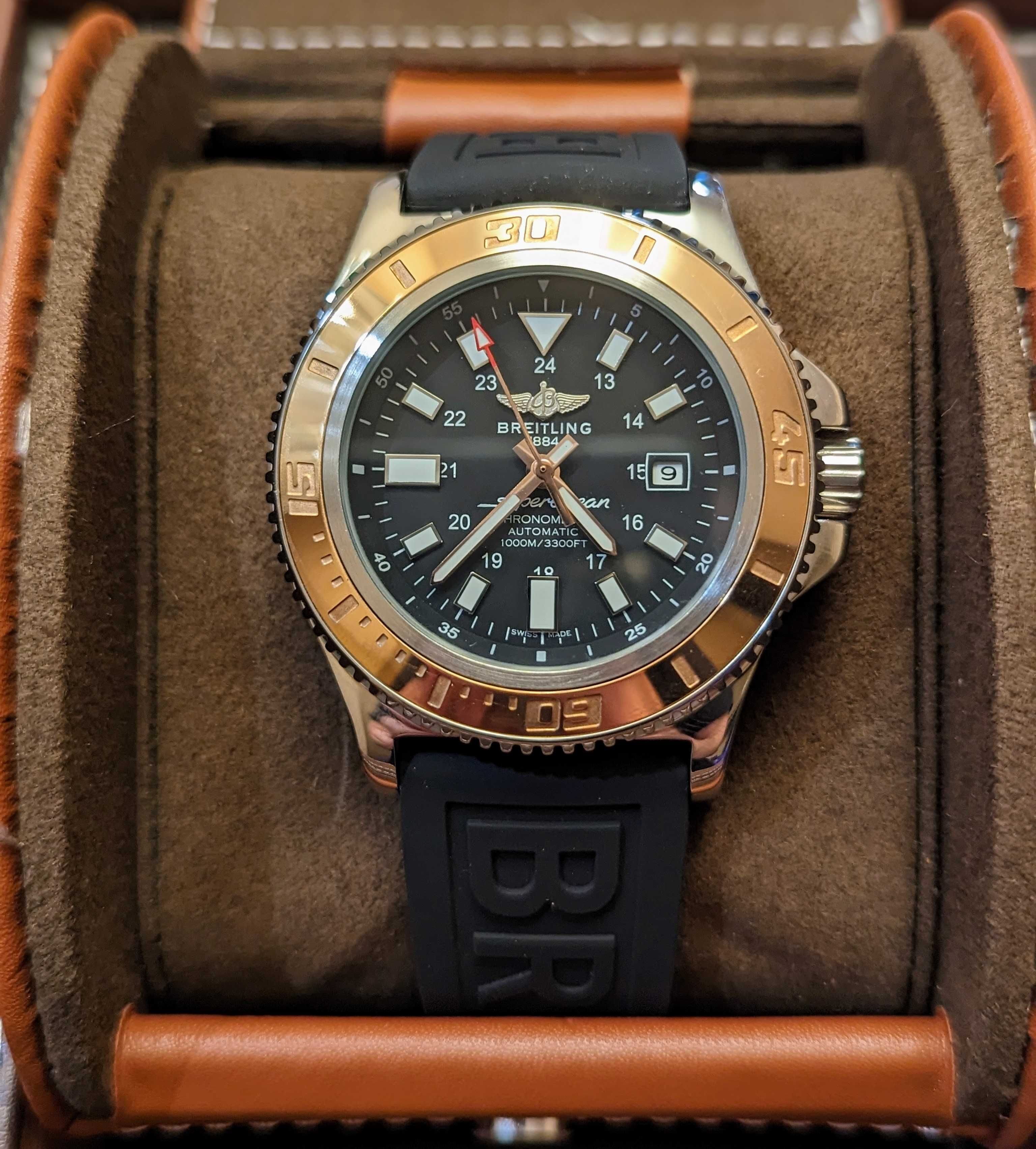 Мъжки часовник Breitling Superocean II с автоматичен механизъм