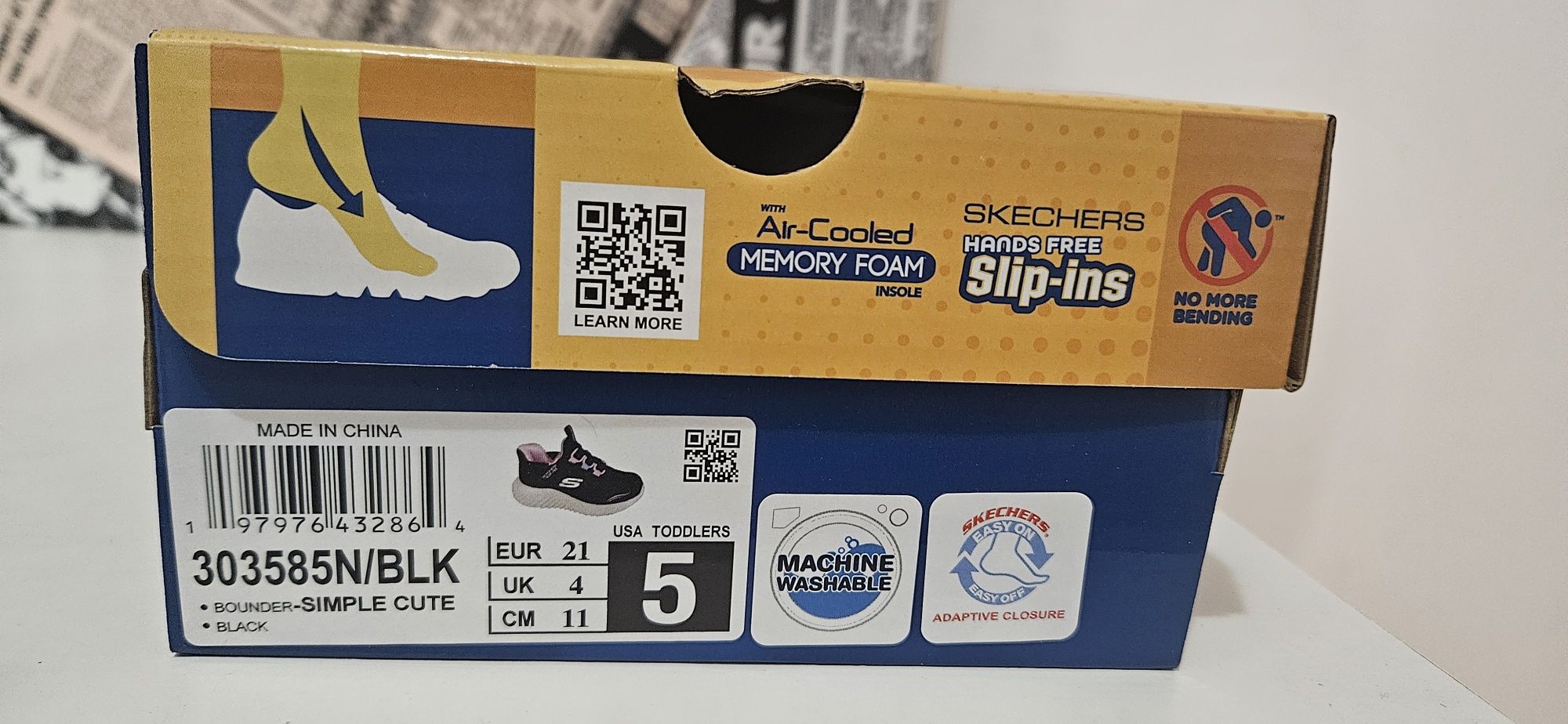 Детски маратонки Skechers Slip-ins, 21 номер