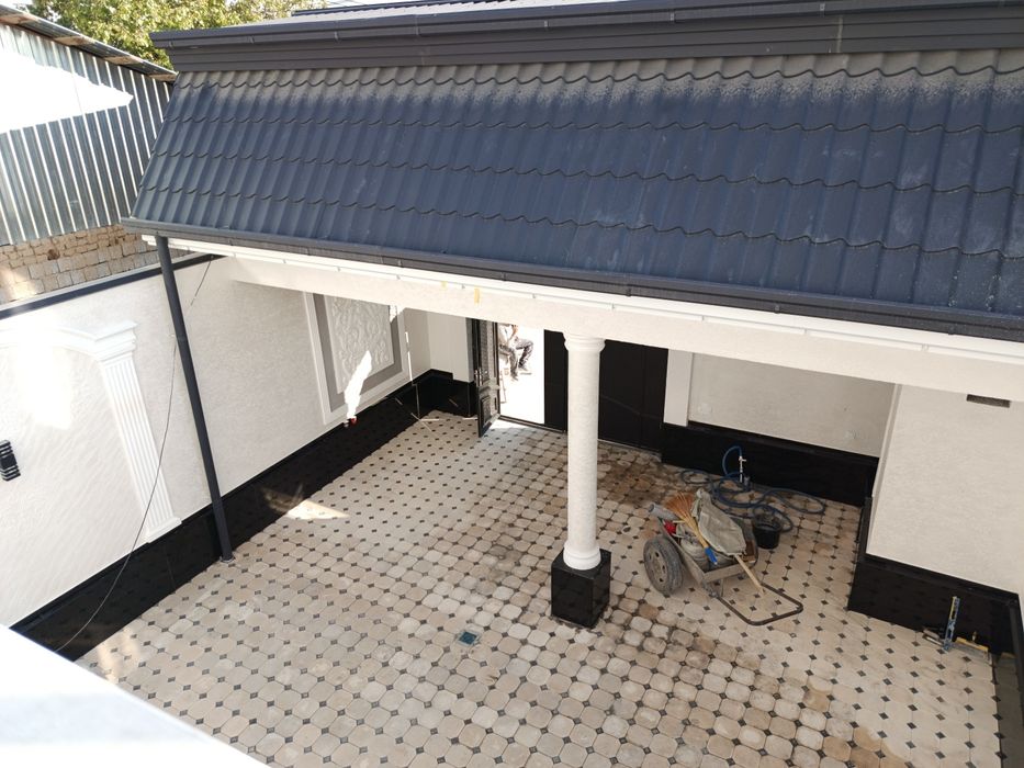 Новый дом 2 этажный с подвалом 6 ком,холл 3 сан узла