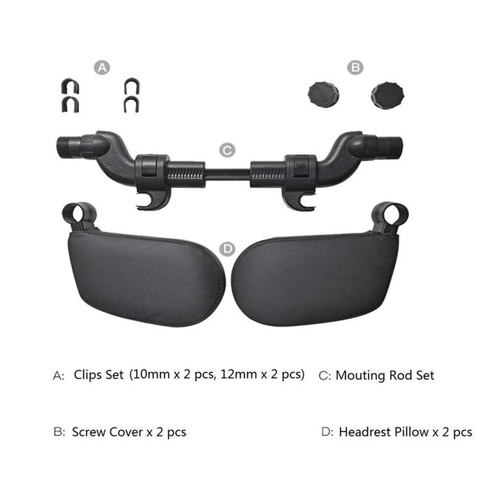 Tetiera laterala pentru copii, auto