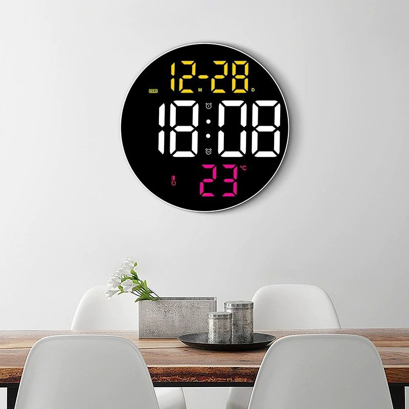 Электронные часы. 25 × 25. Elektron soatlar . Led soat kalendarli