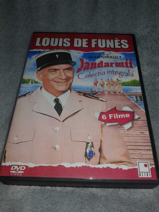 Colectia Louis de Funes - Jandarmii - Colectie 6 DVD-uri cu sub romana