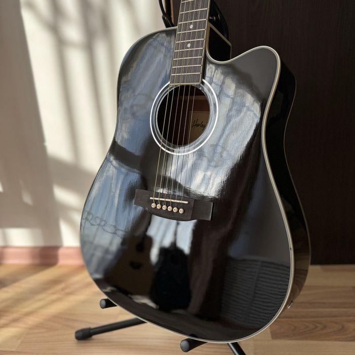 Электроакустическая 6-струнная гитара Harley Benton. Новая.