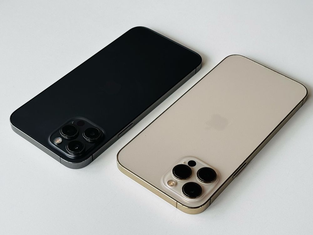 Iphone 12 Pro Max 128GB Graphite Gold Гаранция 6 месеца