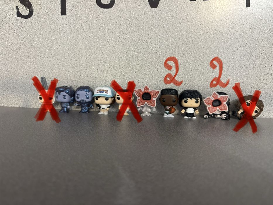 фигурки осд / stranger things