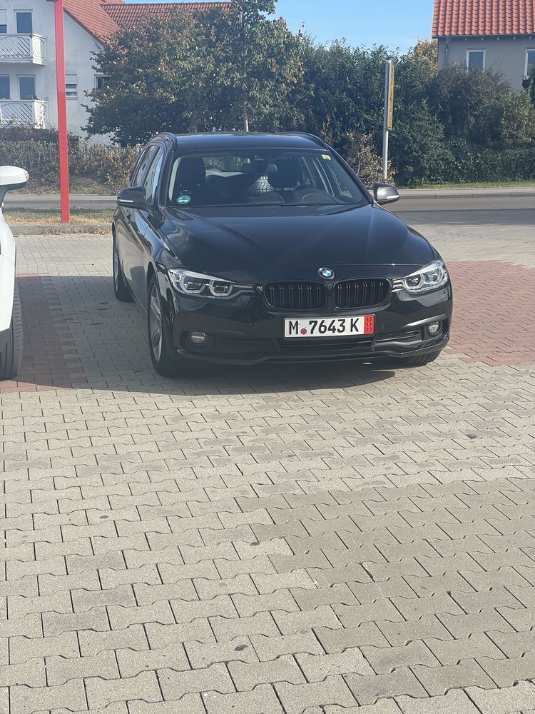 Bmw 320d Touring negru 190 cp 2017