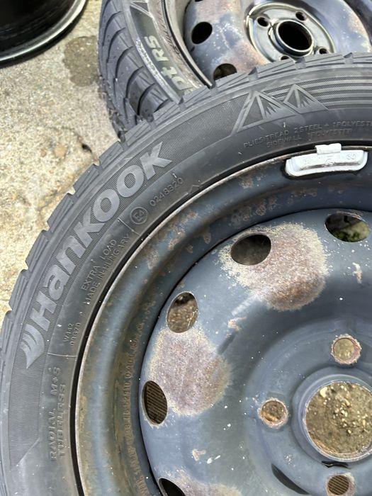 4х100 14  оргинални железни джанти за хюндай