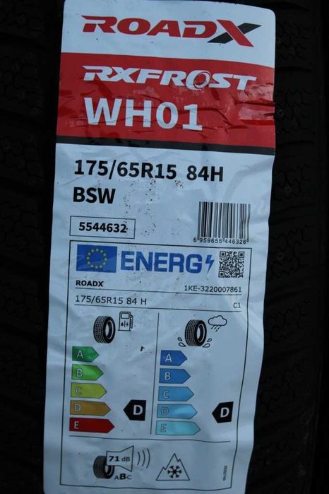 Anvelope iarna noi 175/65R15, 84H, RoadX, DOT 2025