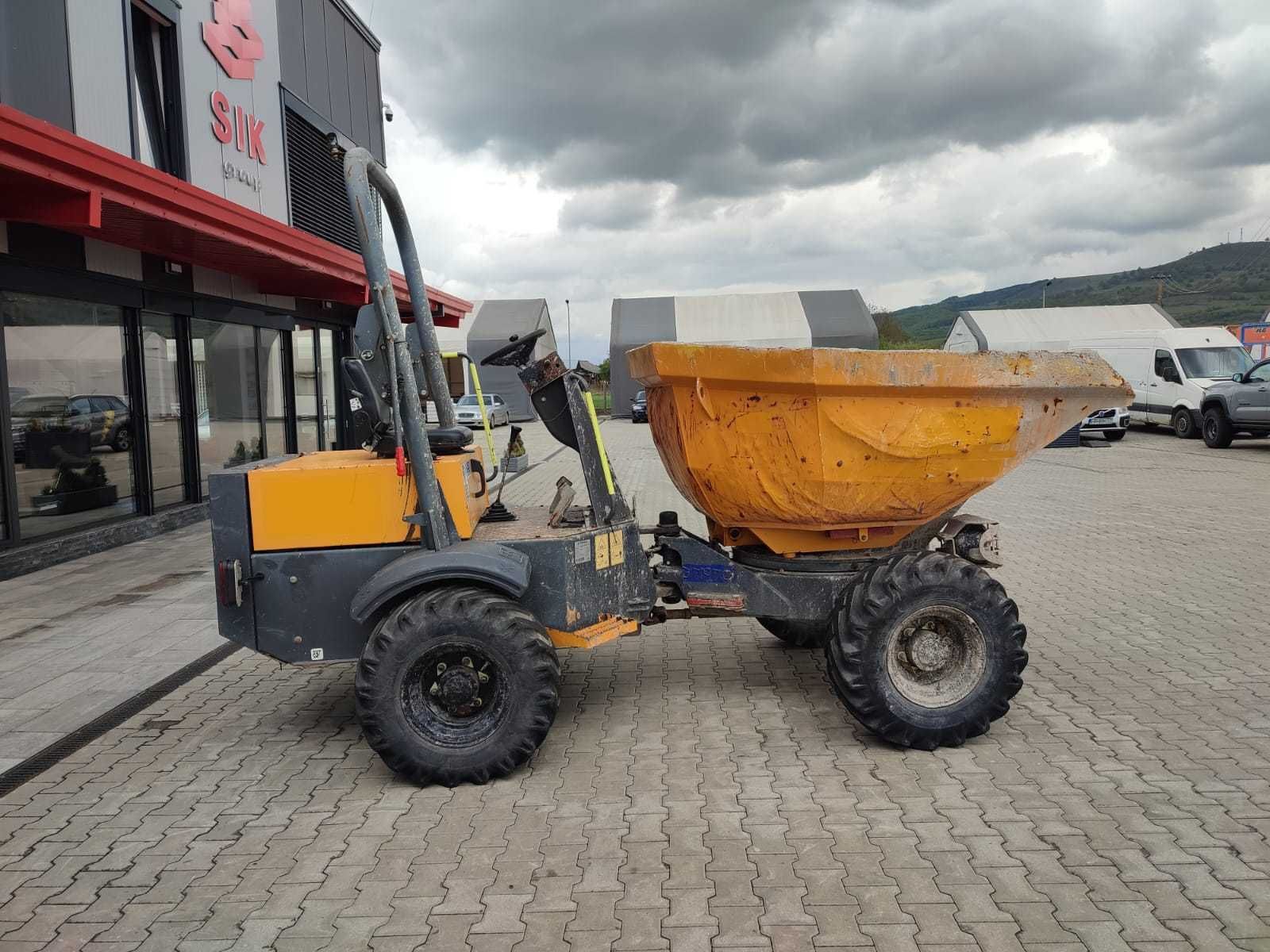 Dumper 3 tone Terex TA3S cu bena rotativa