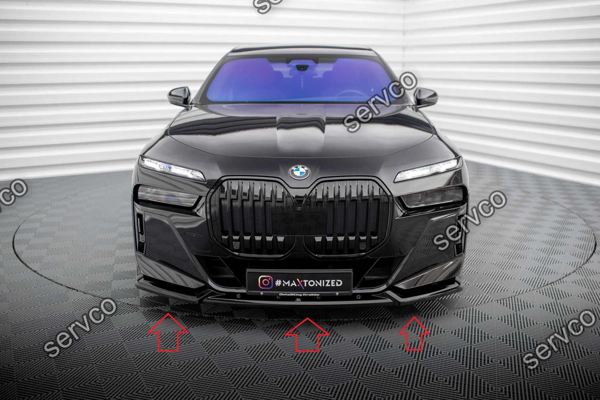 Pachet Body kit tuning Bmw Seria 7 G70 M-Pack 2022- v2 - Maxton Design