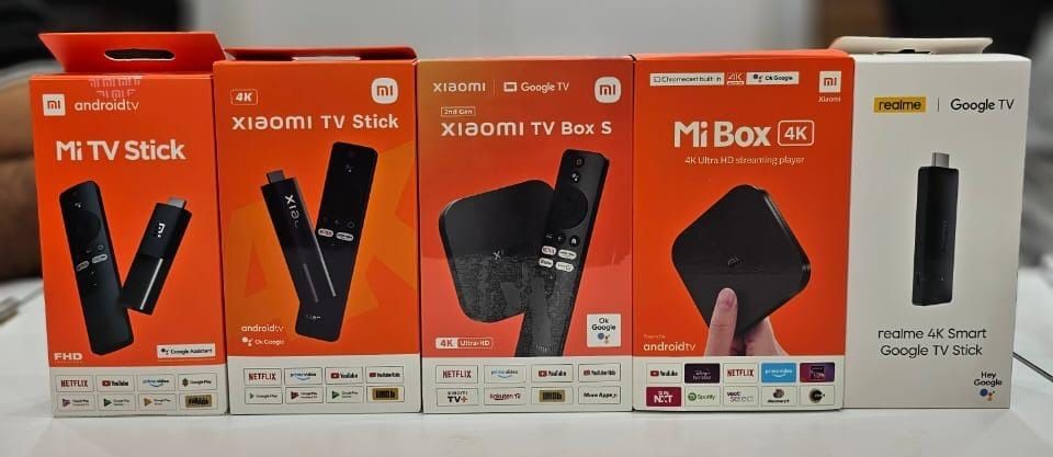 Mi Box S  Mi Tv Stick Mi Tv Stick 4K new