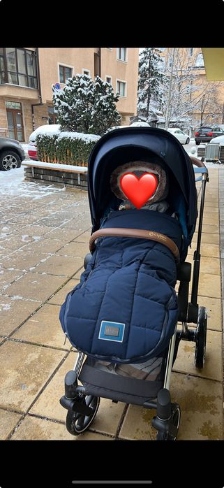 Cybex Priam 4 + зимен чувал