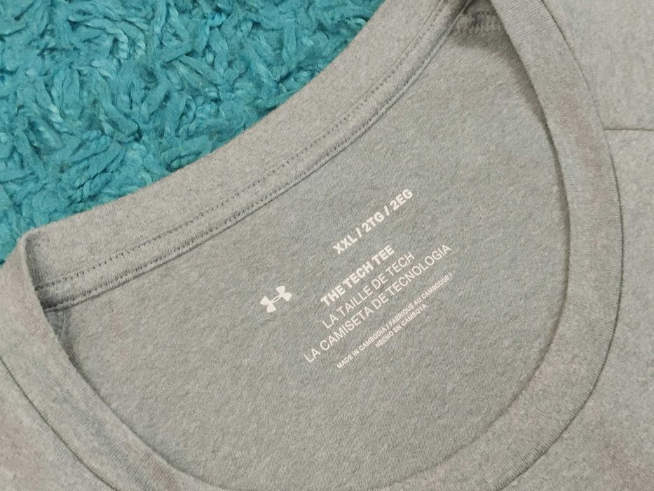 Tricou Under Armour HeatGear - Light Grey