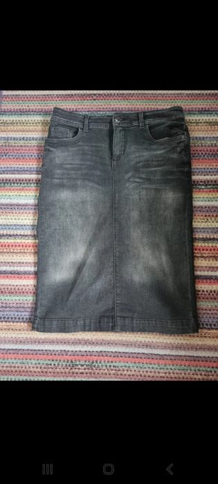 Fusta jeans dama denim C&A