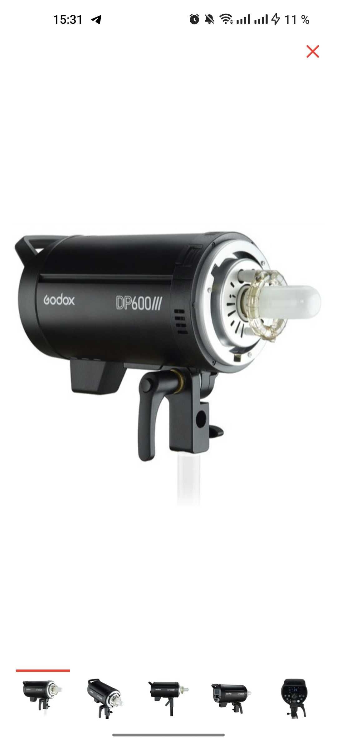 Импульсный свет Godox DP600|||