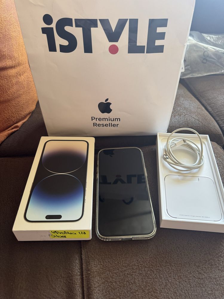 Iphone 14 pro max silver