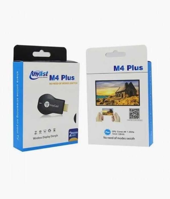 Anycast M9 plus беспроводной HDMI-WiFi адаптер Miracast/MiraScreen