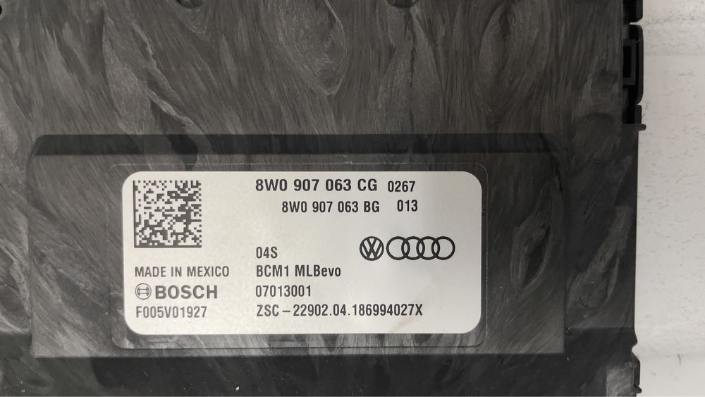 Комфорт модул AUDI A4 A5 Q5 8W0907063CG