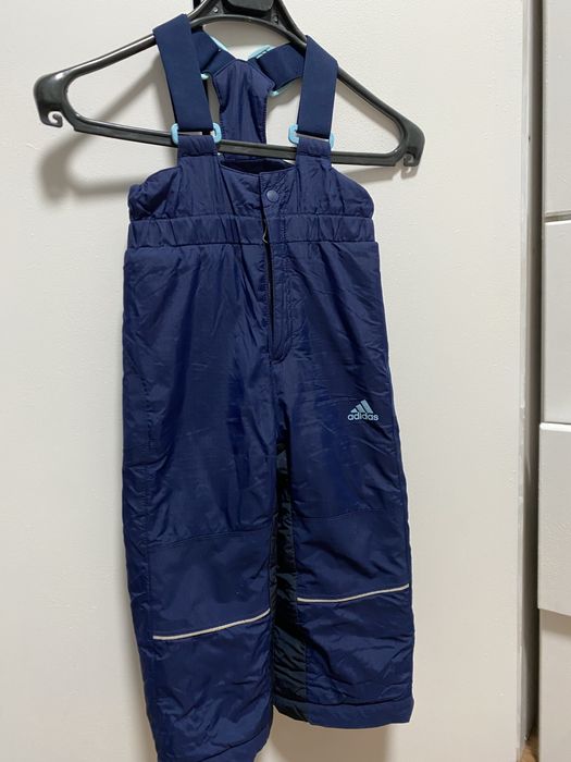 Зимние штаны на лямках