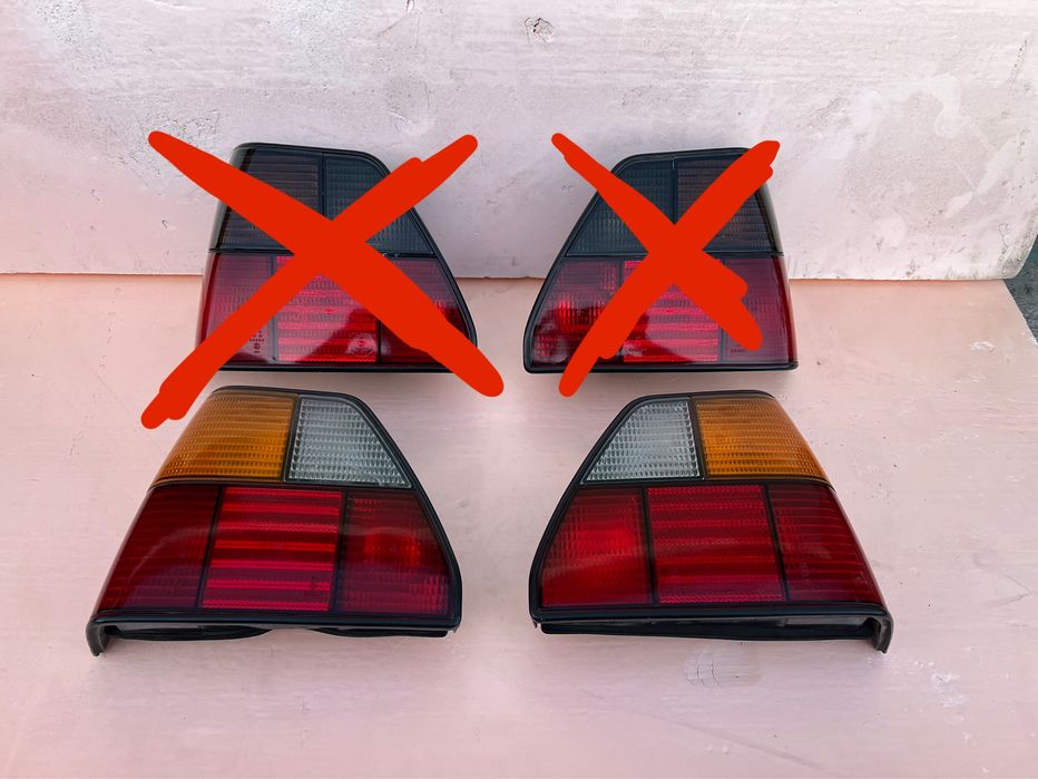 Задние фонари от гольф 2