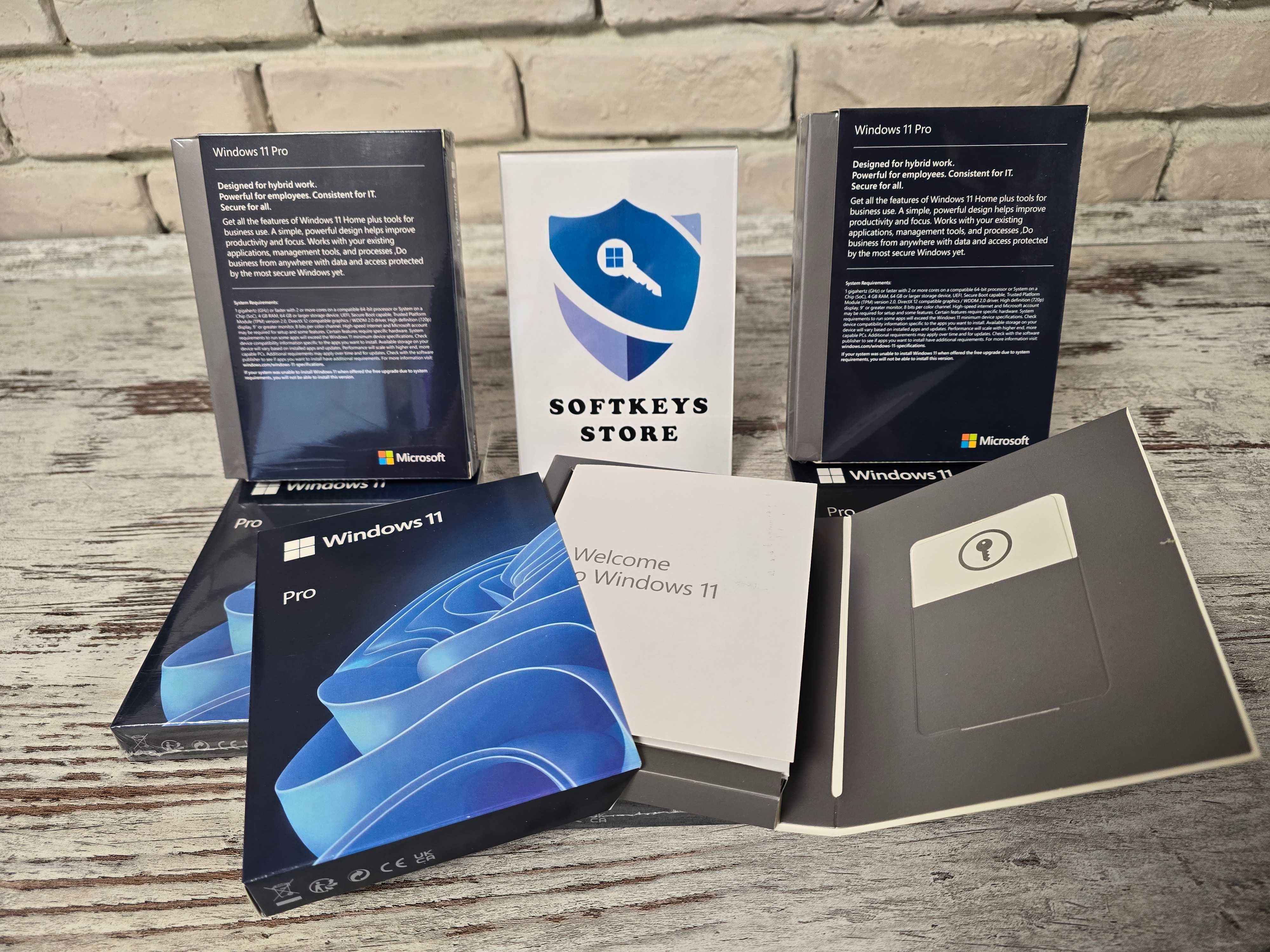 Microsoft Windows 11 Home / Pro USB пакет (ПРОМО до 30.06.2025)