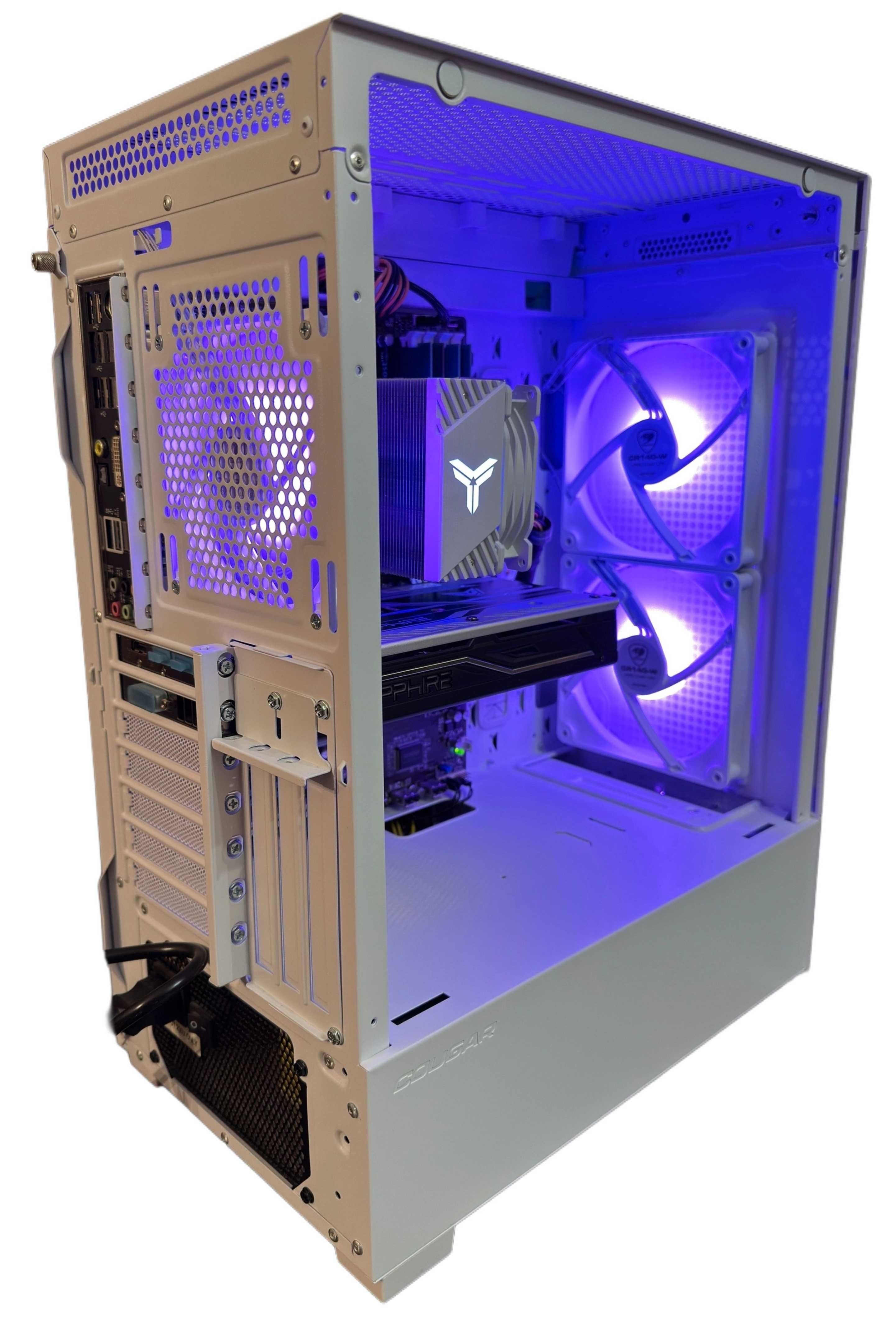 Геймърски компютър i7 RX 480 8GB GDDR5 RAM 16GB SSD HDD RGB