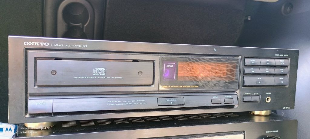 Onkyo TX-SV545 и Onkyo CD player DX1700