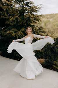 BRIDAL DRESS - ROCHIE RHEA COSTA mireasa mătase naturală