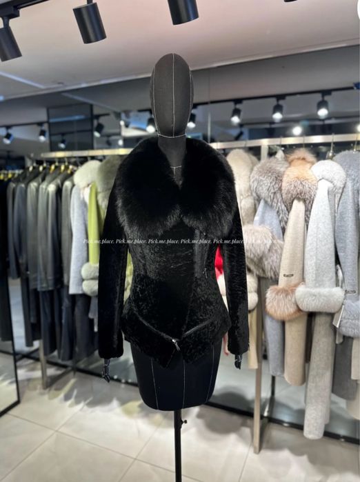 Палто яке от естествен косъм