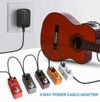 Адаптер за китарни ефекти NEUMA Guitar Supply Adapter 9V DC 1A 1000mA