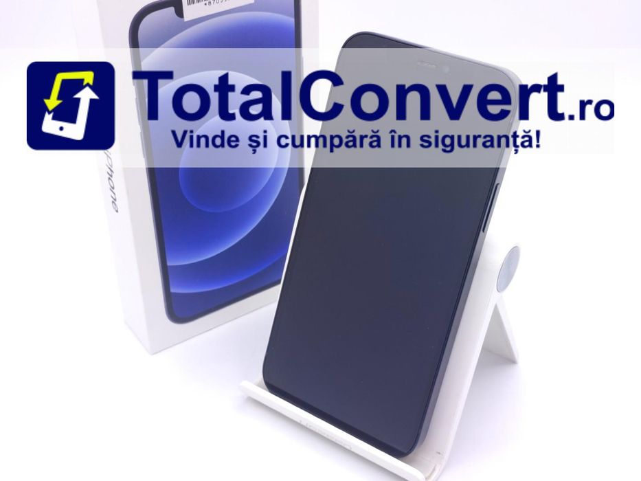 Apple iPhone 12 64GB Black 4GB Single SIM, Garantie 24 luni | #D87055