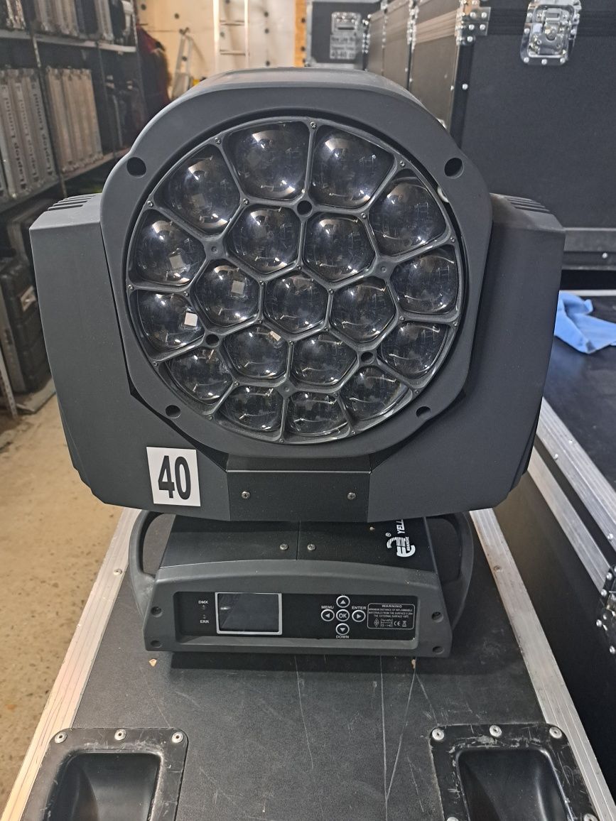 Moving head MH BIG EYES LED RGBW 19×15 w