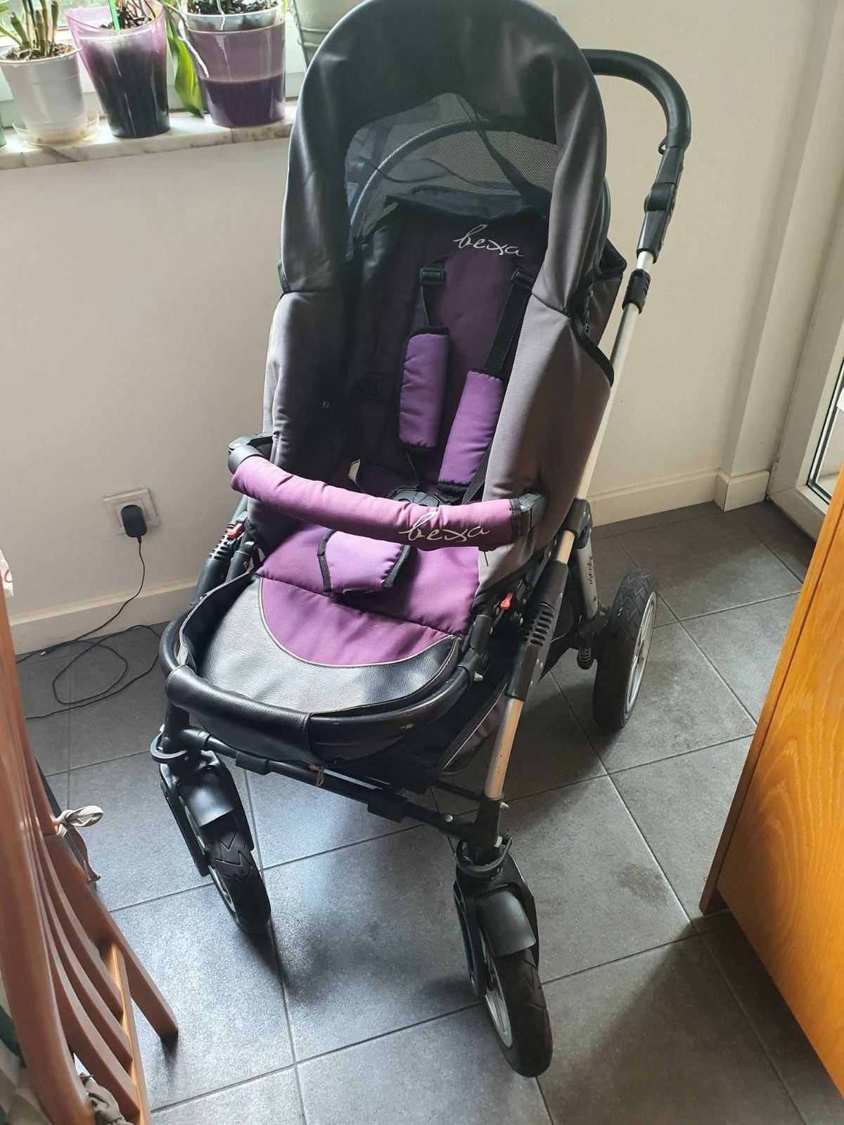 Бебешка количка Bexa 2 в 1, подходяща и за момченце и за момиченце