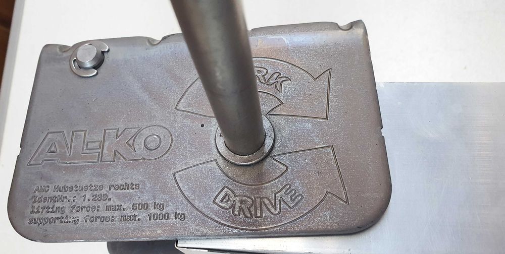 Cricuri de stabilizare AL-KO ClickFix, 320-440 mm, noi, din aluminiu