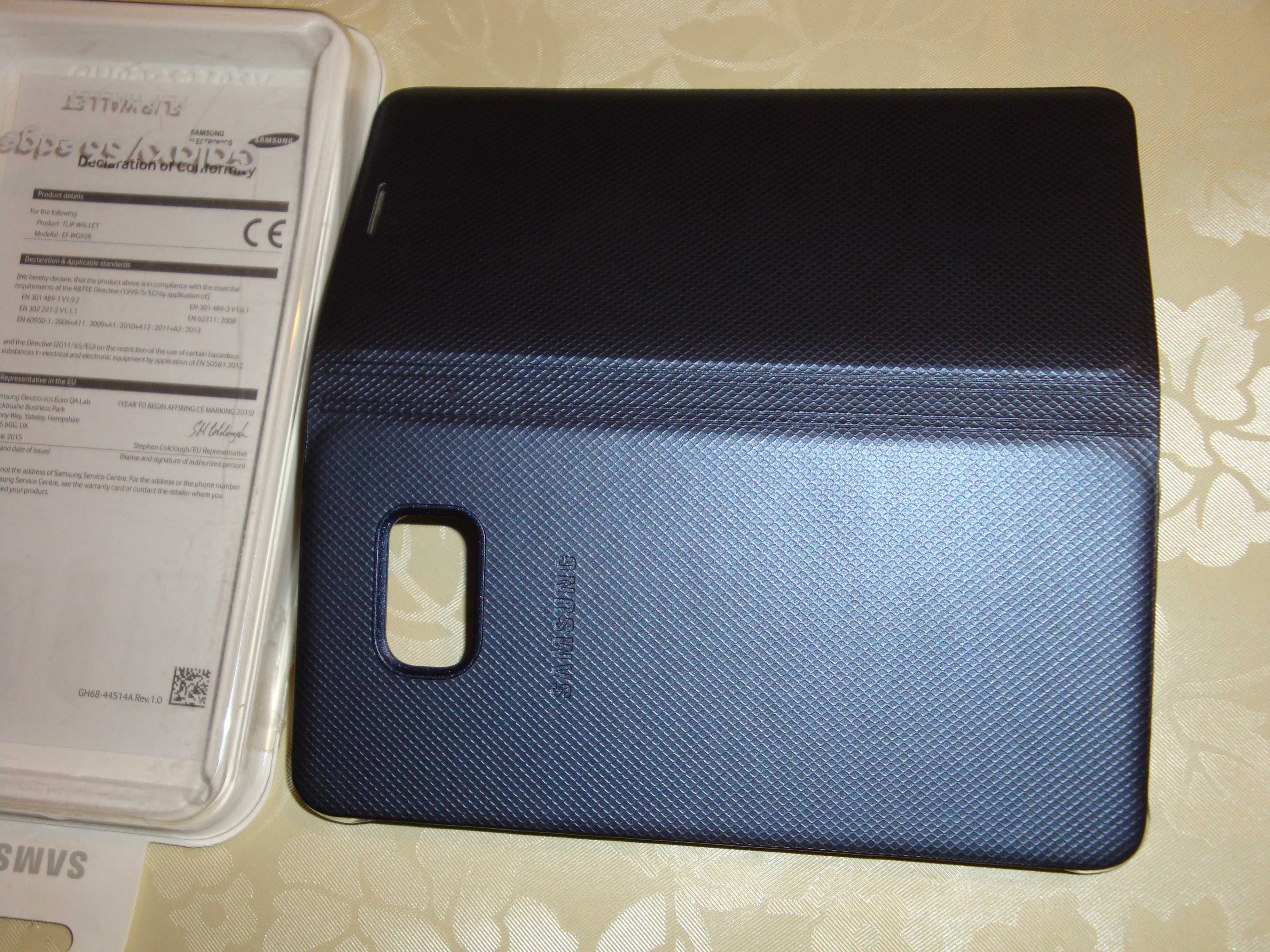 Husa originala Samsung Galaxy S6 Edge Plus flip wallet G928F Vietnam