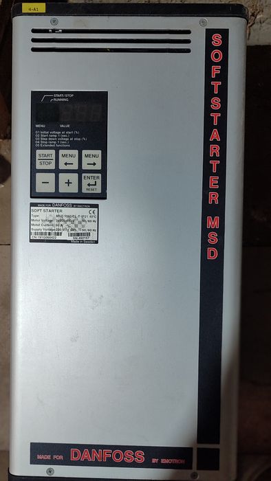 SOF STATER DANFOS 440 v чистотник плаваний пуск