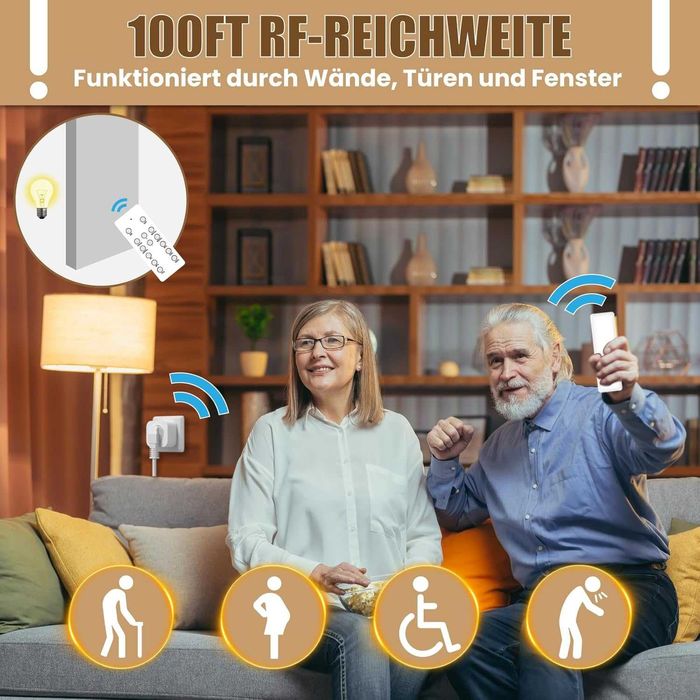 Priză Dimmabilă cu Telecomandă BrightArk 30m