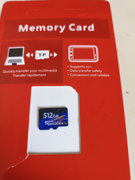 Флешка  512  Гигабайт новая скоростная 10 клас