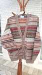 Cardigan barbatesc, nou, lana pura, L, nou, Mauritius